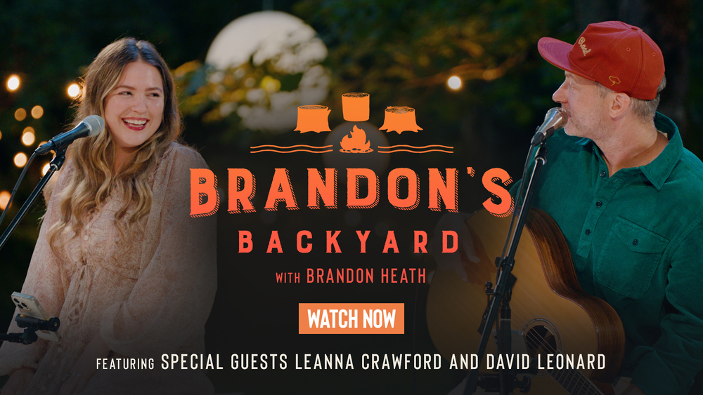 Brandon's Backyard Leanna Crawford and David Leonard
